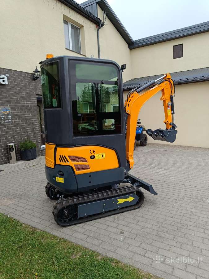 Mini Ekskavatorius Enzo Ht-18 Kubota variklis - nuotraukos Nr. 5