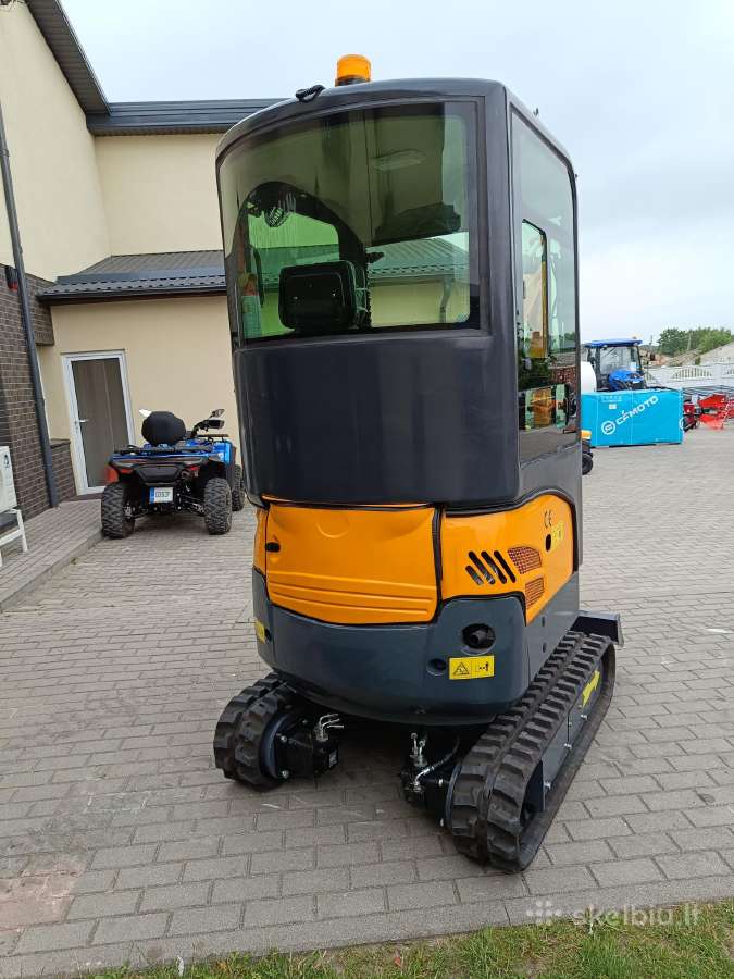 Mini Ekskavatorius Enzo Ht-18 Kubota variklis - nuotraukos Nr. 6