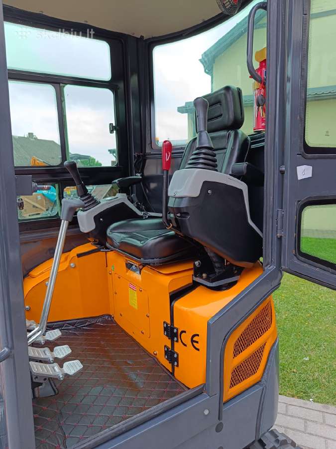 Mini Ekskavatorius Enzo Ht-18 Kubota variklis - nuotraukos Nr. 11