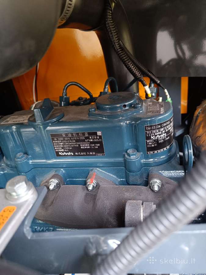 Mini Ekskavatorius Enzo Ht-18 Kubota variklis - nuotraukos Nr. 17