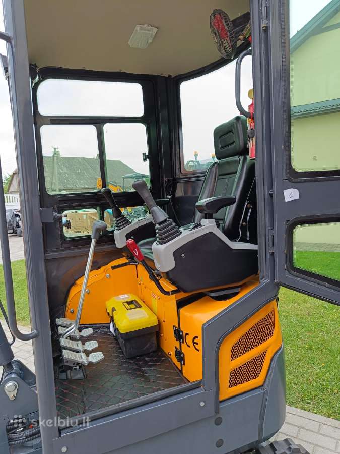 Mini Ekskavatorius Enzo Ht-18 Kubota variklis - nuotraukos Nr. 18
