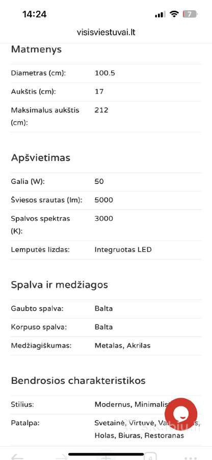 Naujas LED sviestuvas moketa 280 - nuotraukos Nr. 4
