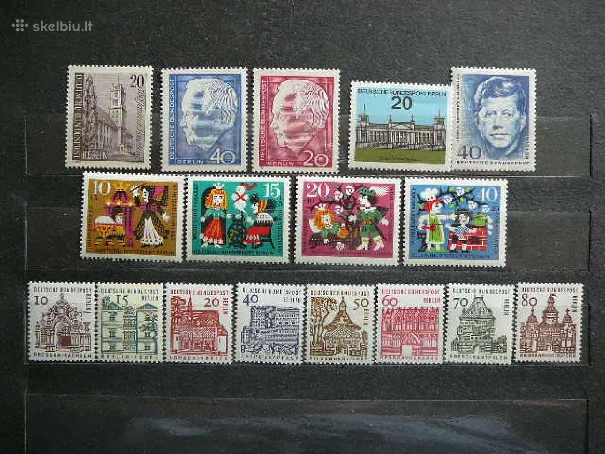 Berlynas 1964m. p.zenklu komplektas Vokietija b26