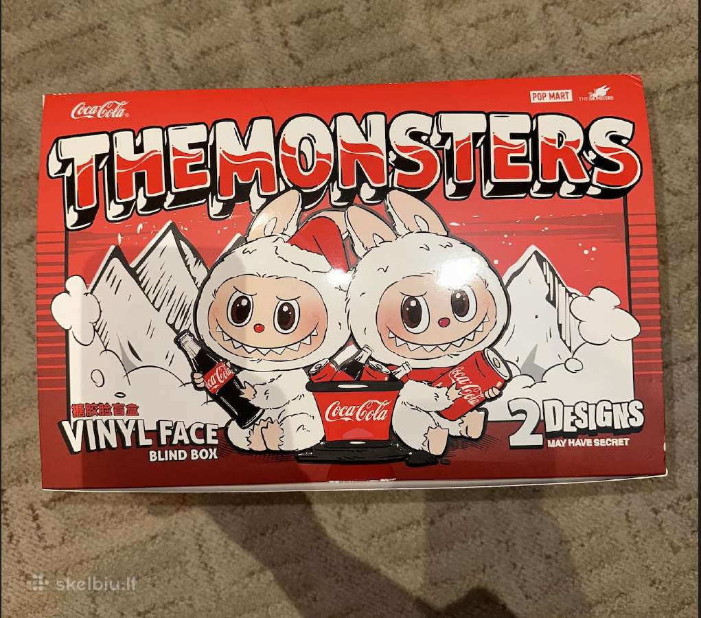 Labubu The Monsters Cocacola Autentiški žaisliukai