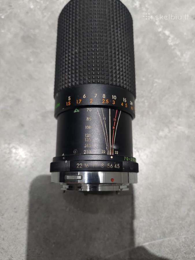 Keli Olympus om mount objektyvai