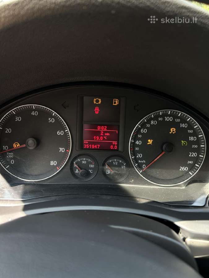 Volkswagen golf 5 - nuotraukos Nr. 7