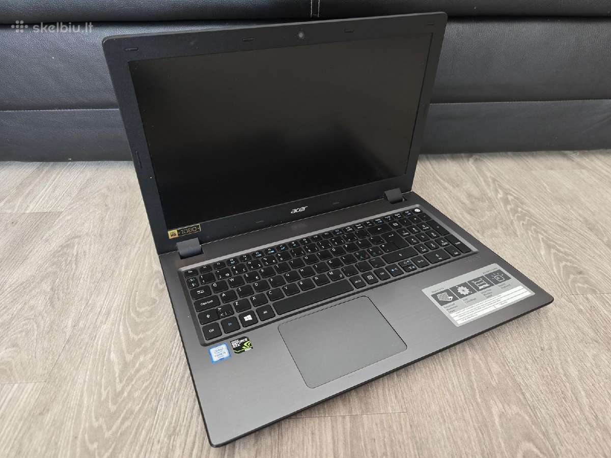 Acer aspire V15 i5hq 8gb SSD Gtx - nuotraukos Nr. 2