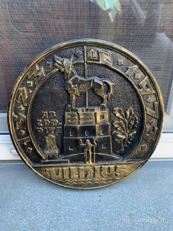 Vilnius 650 bareljefas