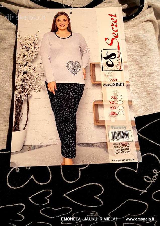 Medvilninės pižamos po 10-12 euriukų - nuotraukos Nr. 18