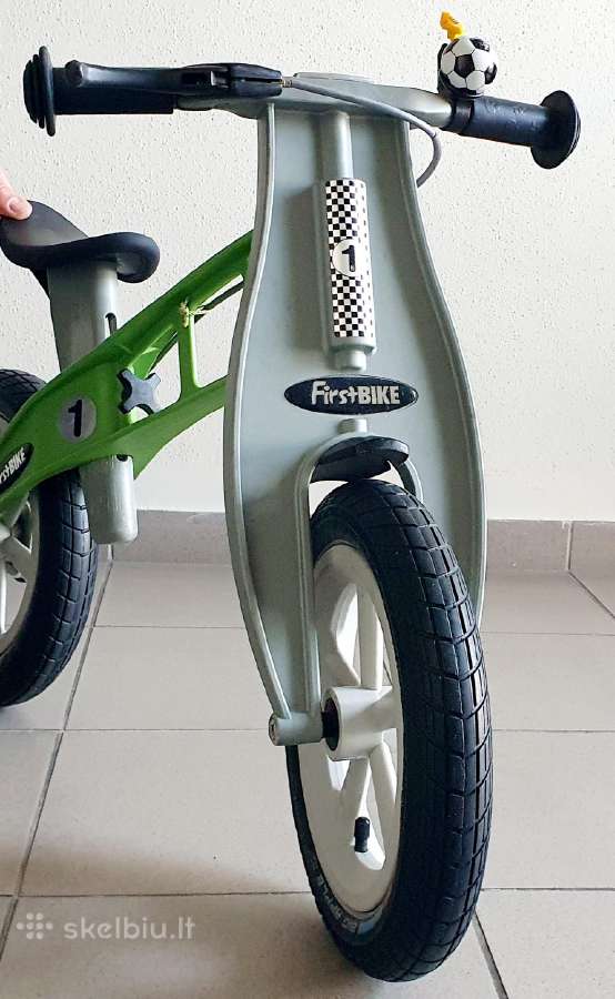 Vaikiškas balansinis dviratukas First Bike - nuotraukos Nr. 2