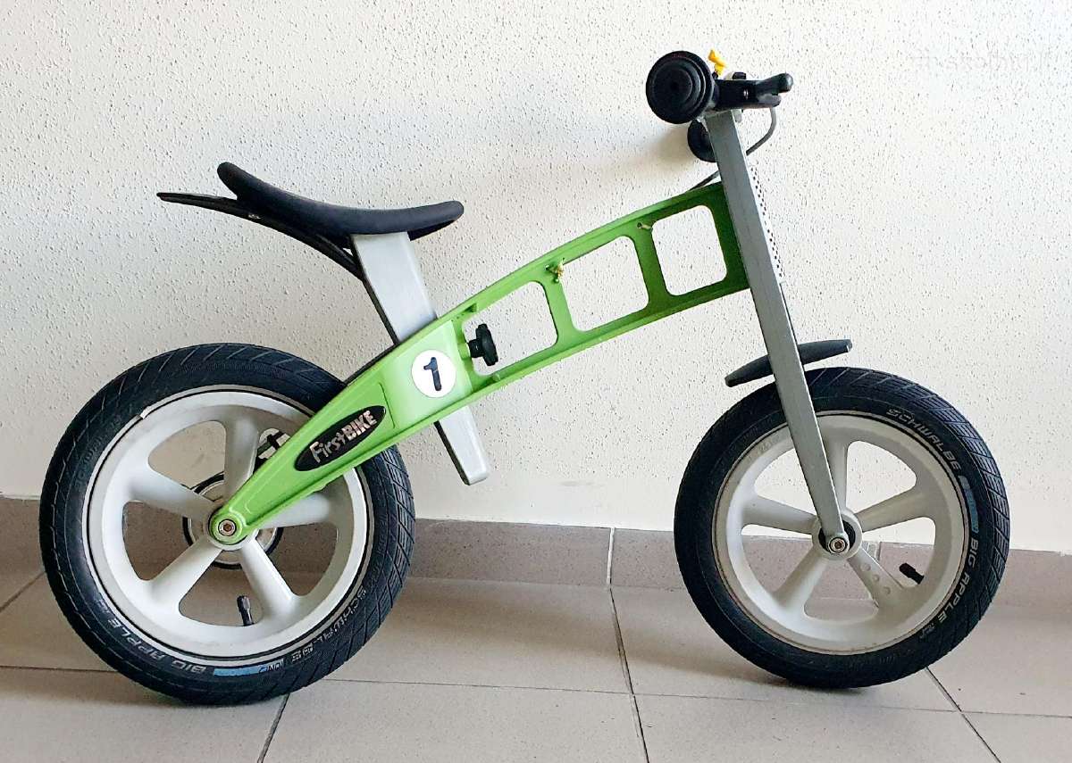 Vaikiškas balansinis dviratukas First Bike - nuotraukos Nr. 3