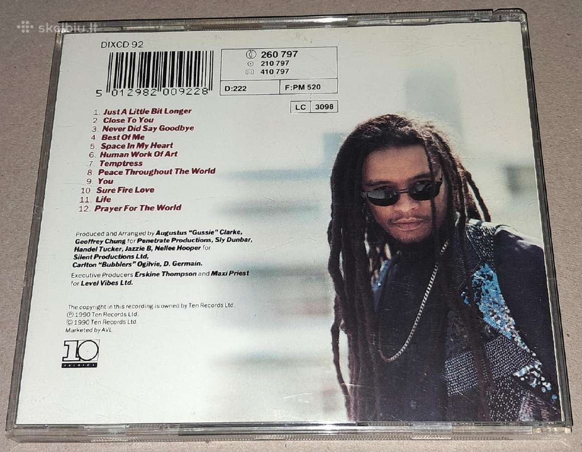 Maxi Priest – Bonafide (Audio CD) - nuotraukos Nr. 2