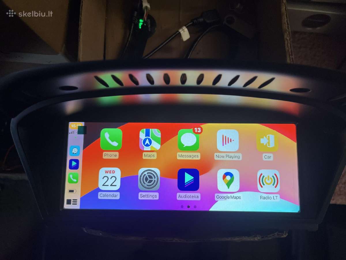 Bmw Bmw E60 E90 Carplay Android Auto Linux - nuotraukos Nr. 2