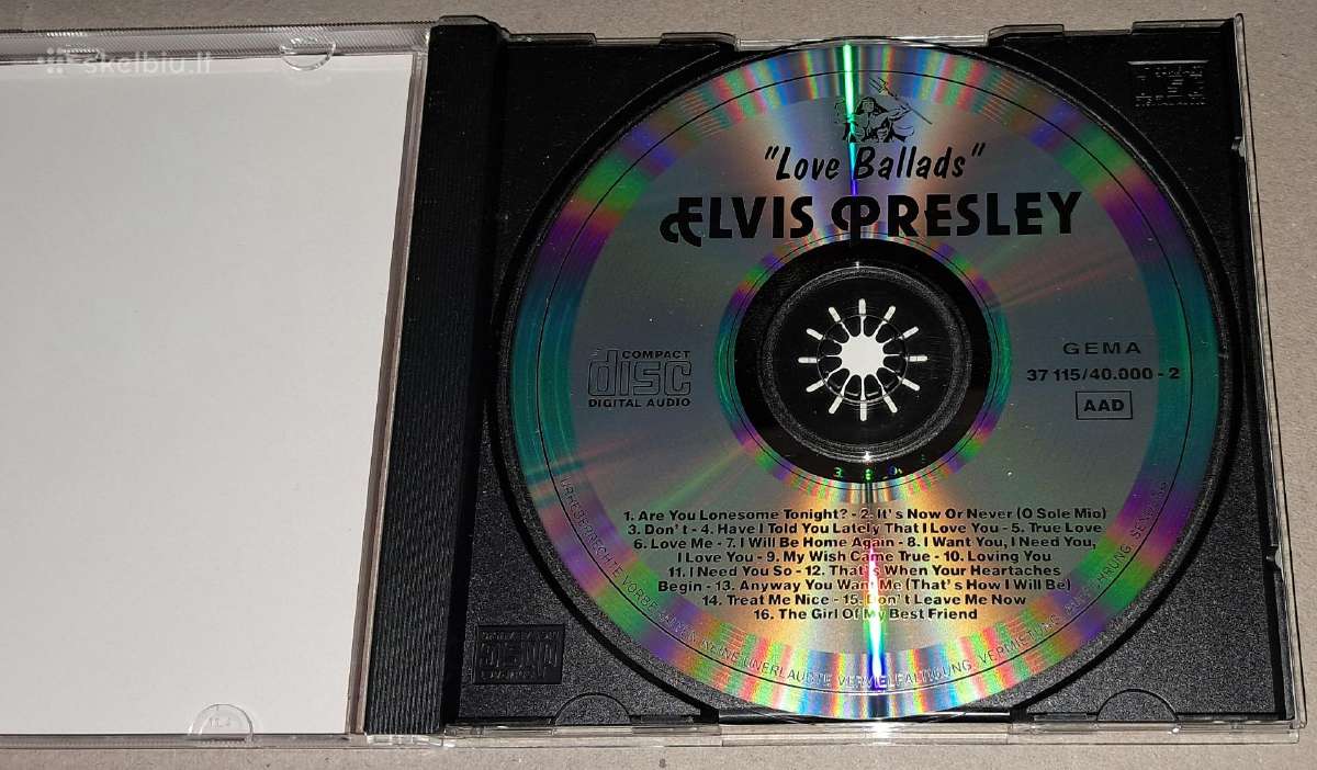 Elvis Presley – Love Ballads (Audio CD) - nuotraukos Nr. 3