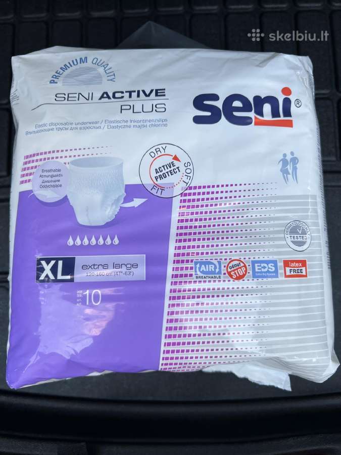Seni sauskelnes-kelnaites suaugusiems XL dydzio