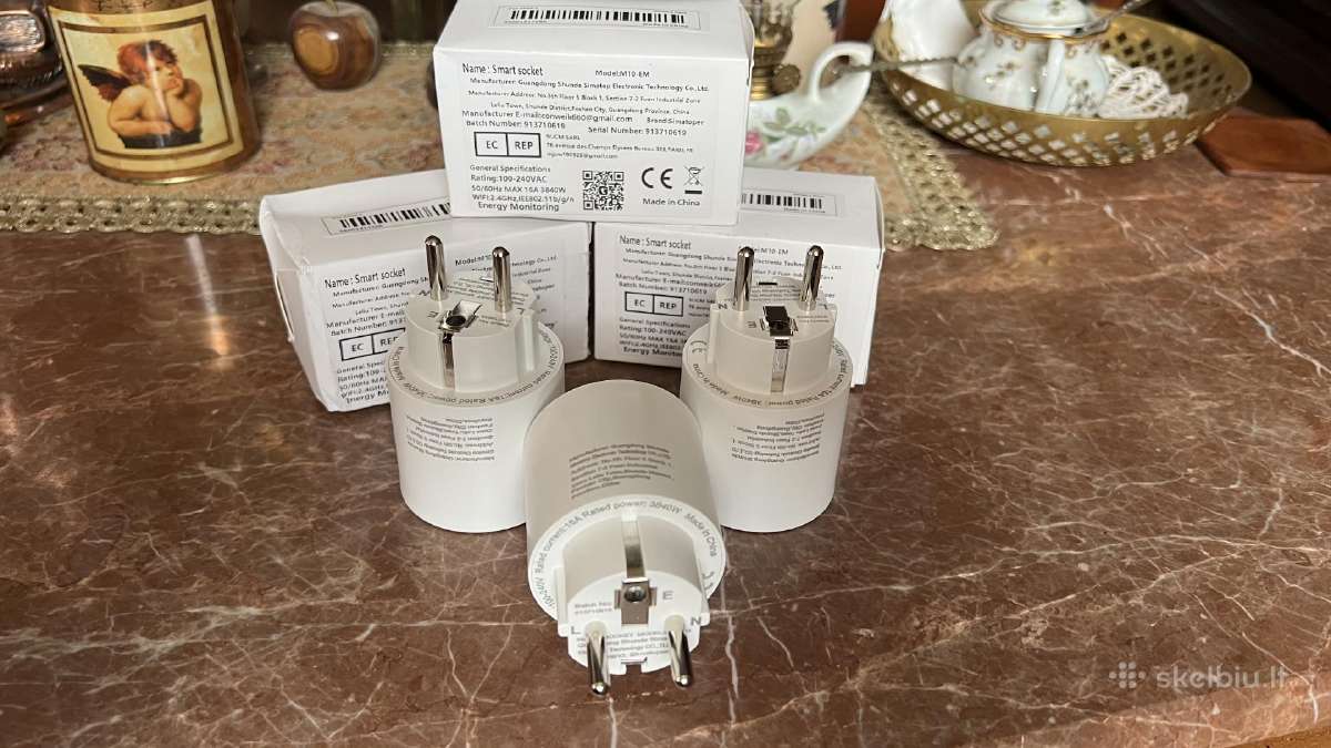 Išmanieji Zigbee lizdai (rozetės)