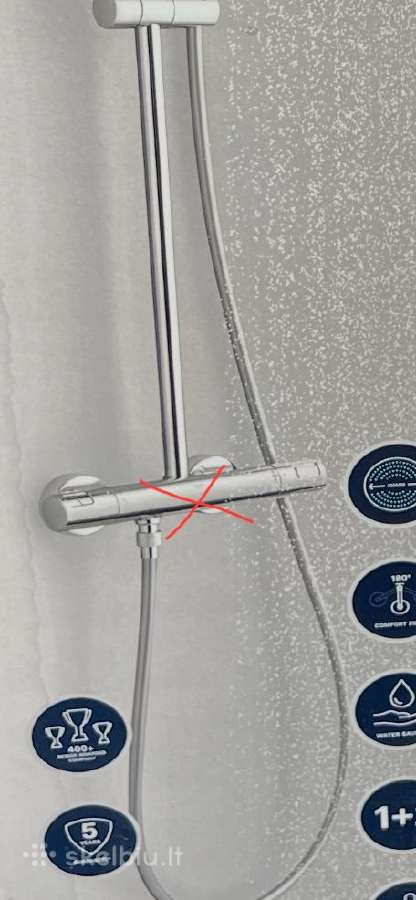 Grohe vitalio star system 250 - nuotraukos Nr. 2