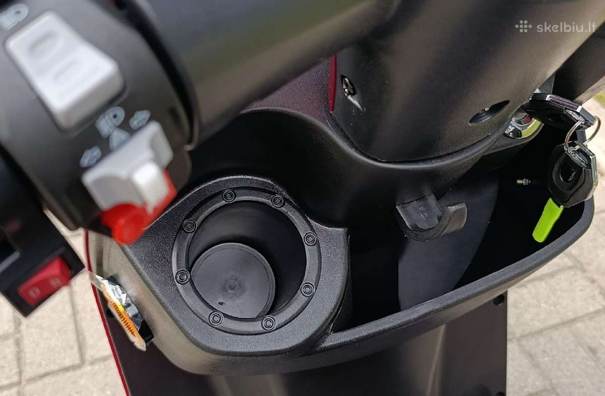 Elektrinis Skuteris motoroleris - nuotraukos Nr. 14