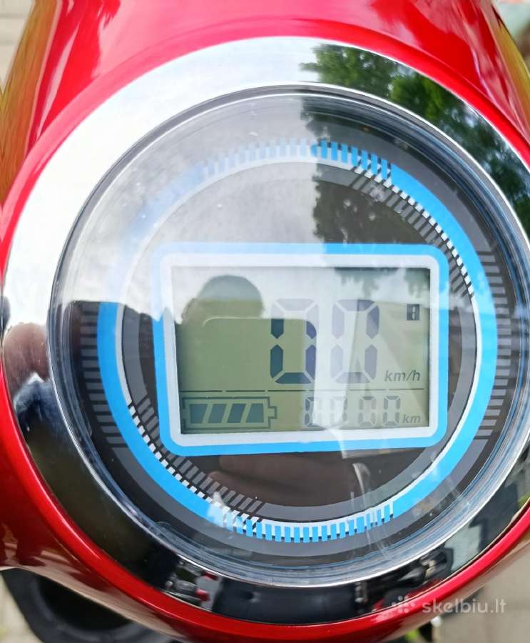 Elektrinis Skuteris motoroleris - nuotraukos Nr. 29