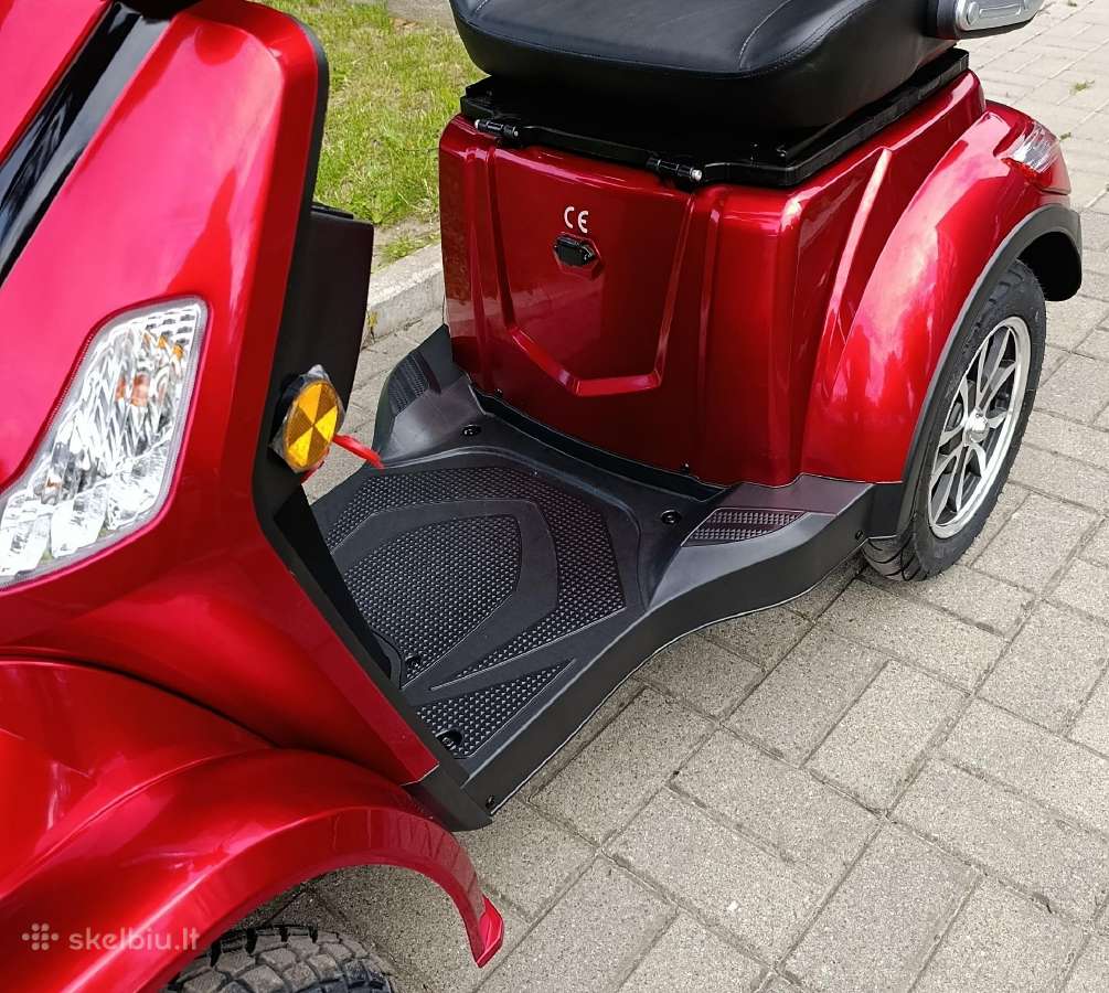 Elektrinis Skuteris motoroleris - nuotraukos Nr. 24
