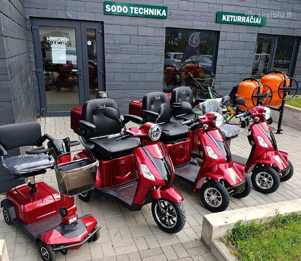 Elektrinis Skuteris motoroleris