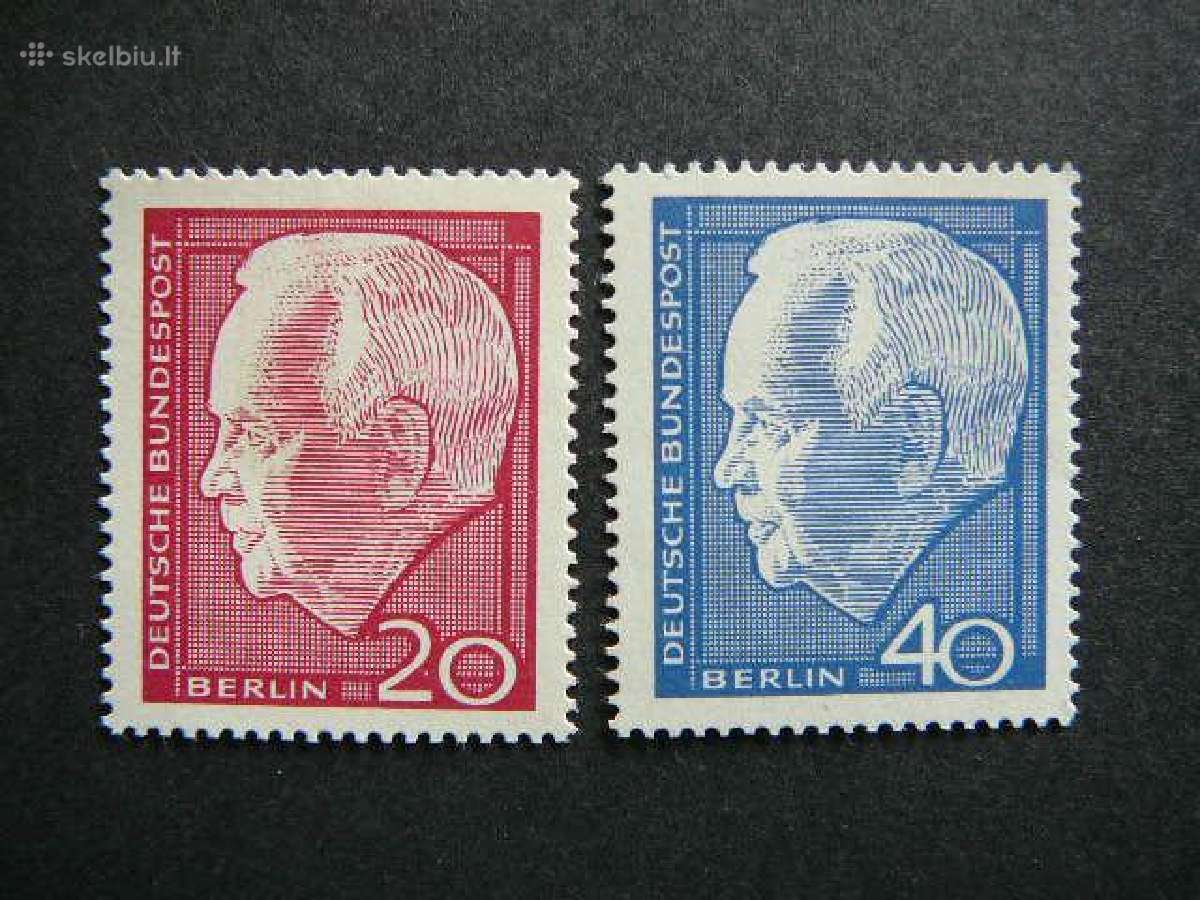 Berlynas 1964 Prezidentas Vokietija br234