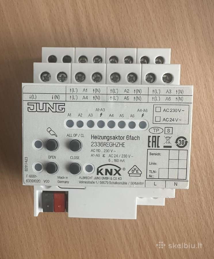 Jung 2336reghzhe Knx 6 outputs