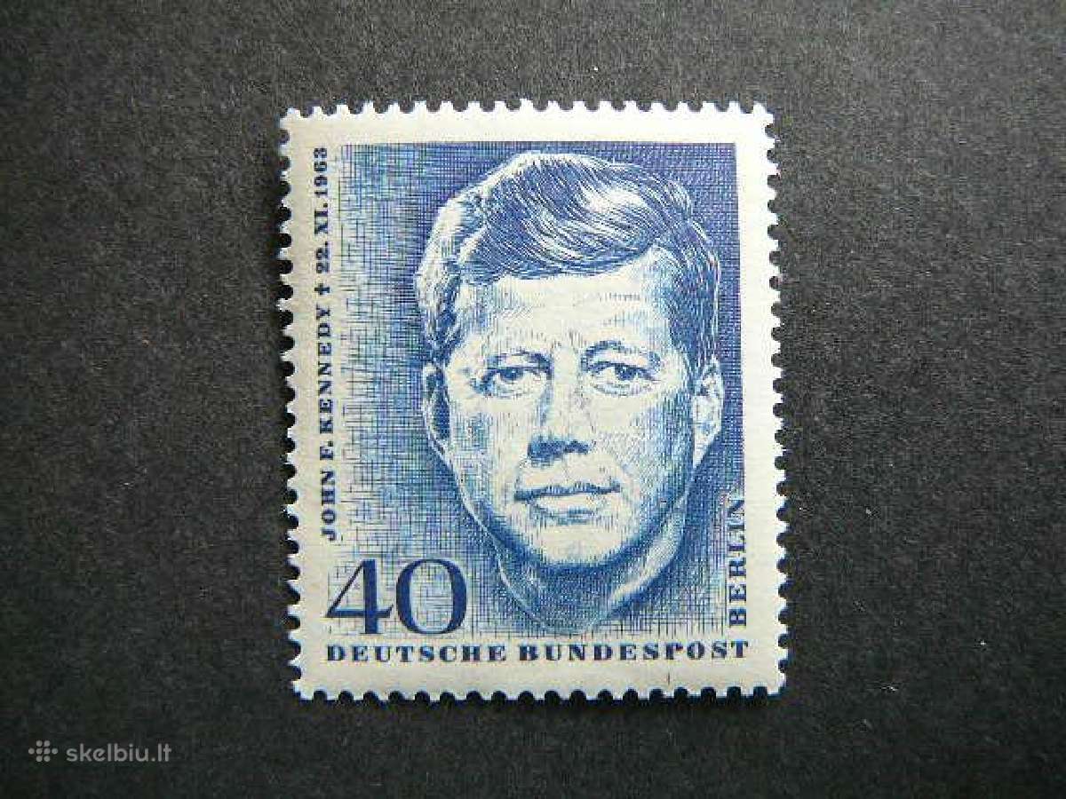 Berlynas Vokietija 1964 Prezidentas Kenedis br241