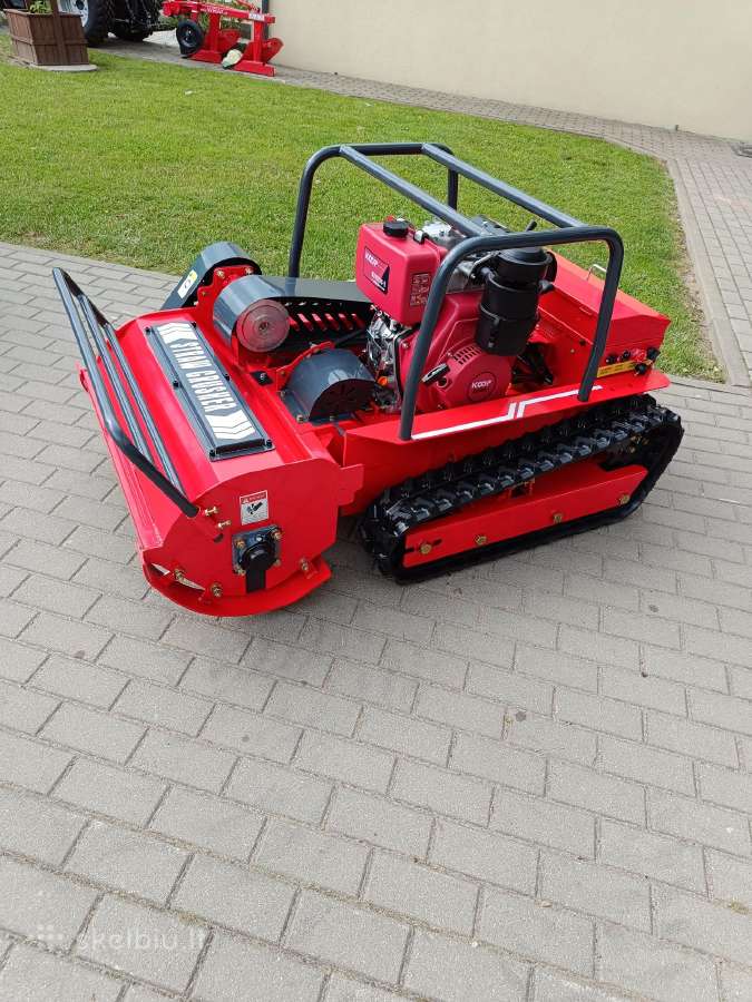 Dyzelinis mulčeris-robotas Gust 800, 80 cm - nuotraukos Nr. 7
