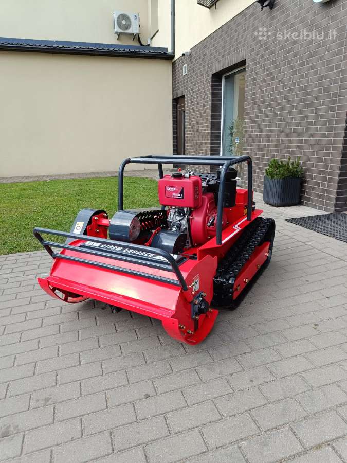 Dyzelinis mulčeris-robotas Gust 800, 80 cm - nuotraukos Nr. 8