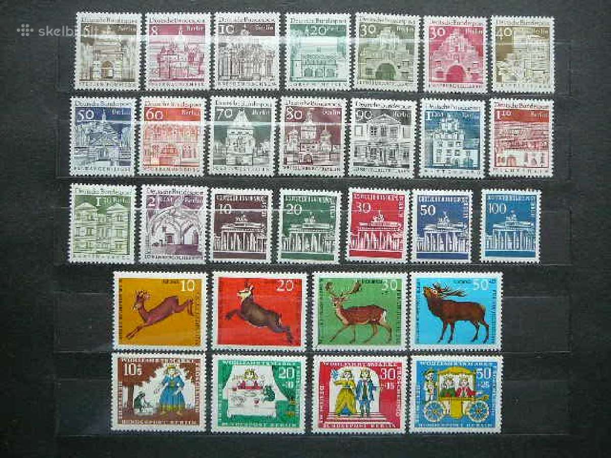 Berlynas 1966m. p.zenklu komplektas Vokietija br66