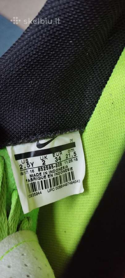 Nike bucai 34 dydis vidpadis 21.5 cm - nuotraukos Nr. 7