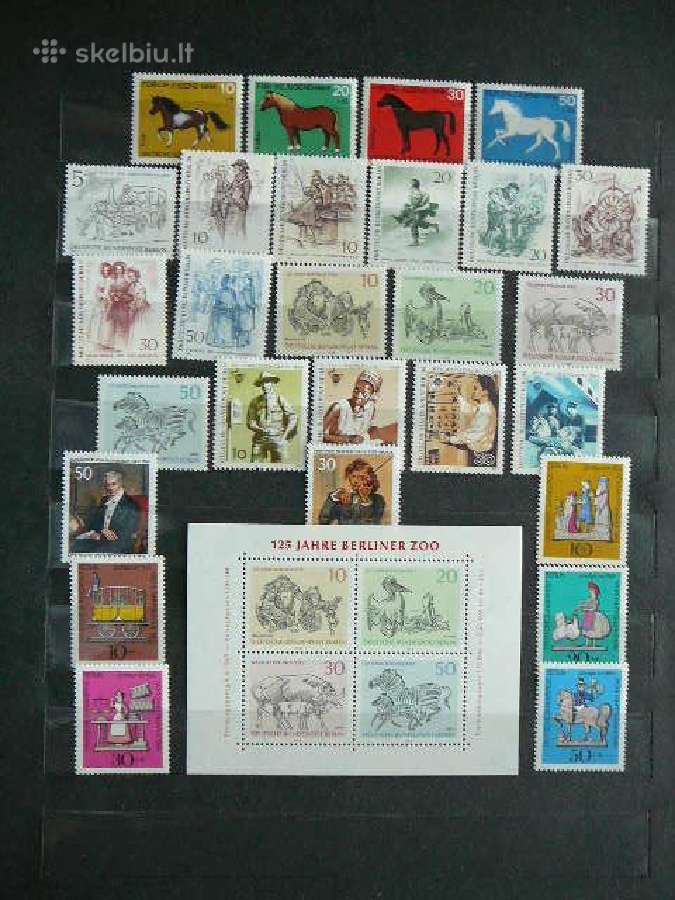 Berlynas 1969m. p.zenklu komplektas Vokietija br69