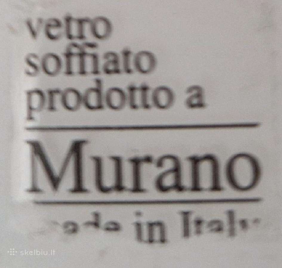 Vintažiniai Murano stiklo šviestuvai įvairūs