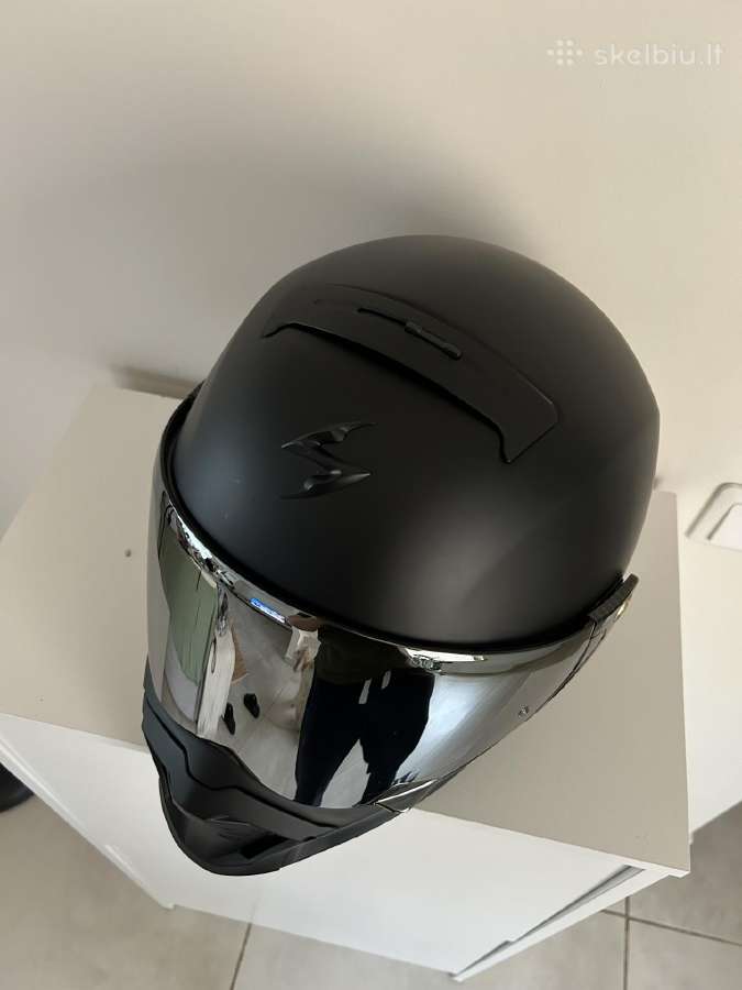 Juodas Scorpion Exo-hx1 salmas. S 56cm - nuotraukos Nr. 3