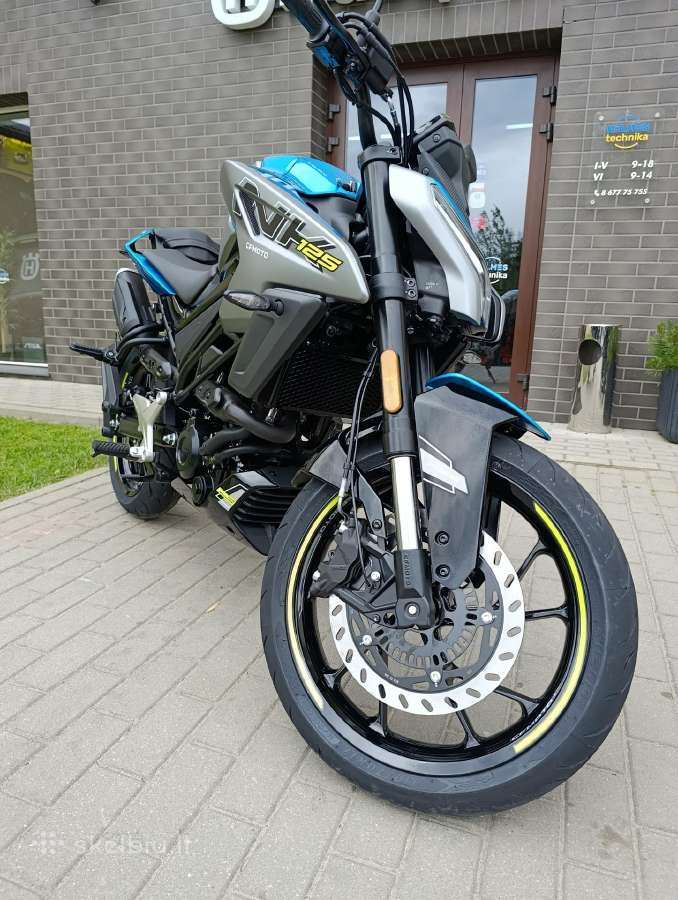 Naujiena motociklas Cfmoto 125nk Abs - nuotraukos Nr. 4
