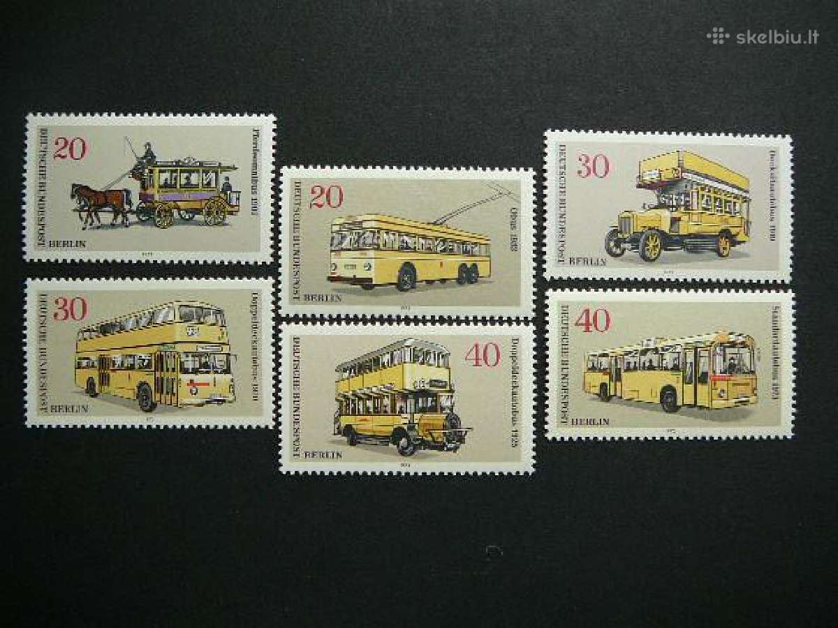 Automobiliai Vokietija (Berlynas) 1973 Mnh br446