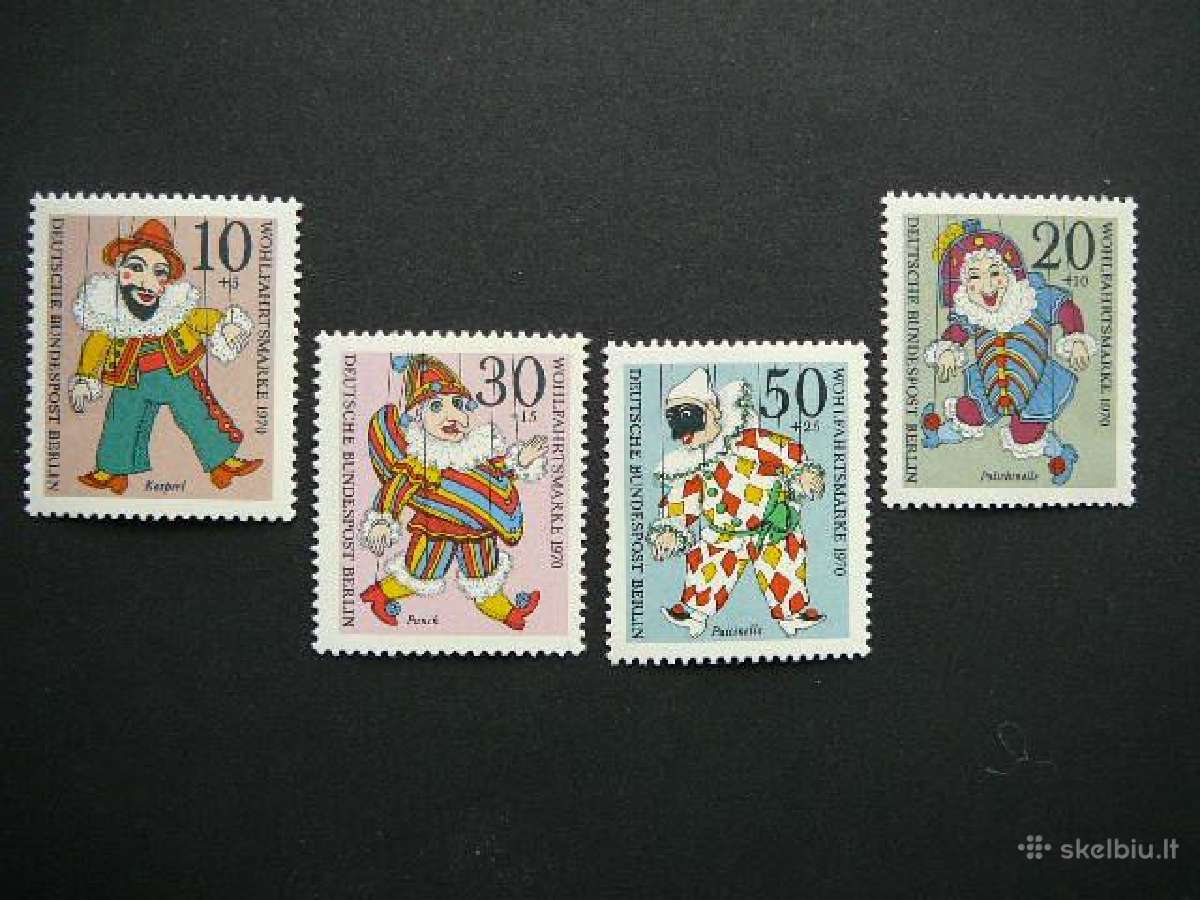 Marionetes Vokietija (Berlynas) 1970 svarus br373