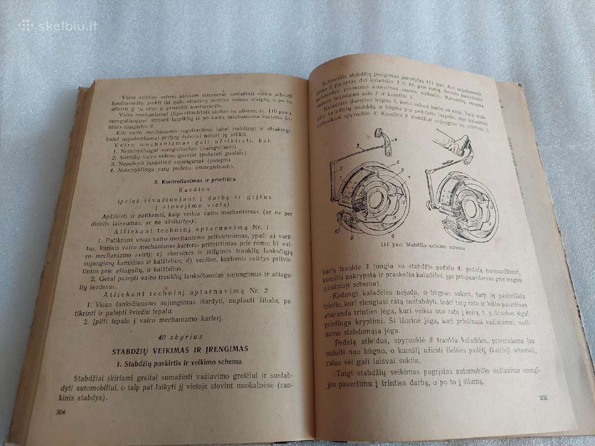 Trečiosios klasės šoferio vadovėlis - nuotraukos Nr. 5