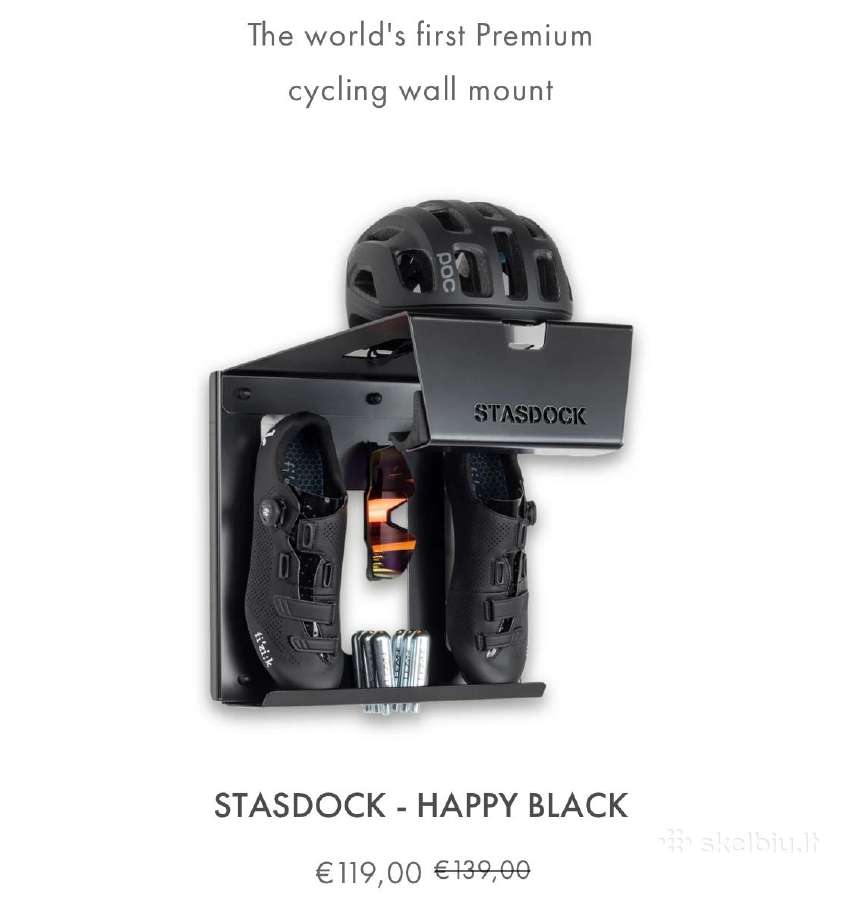 Stasdock dviračio laikiklis (wall mount)