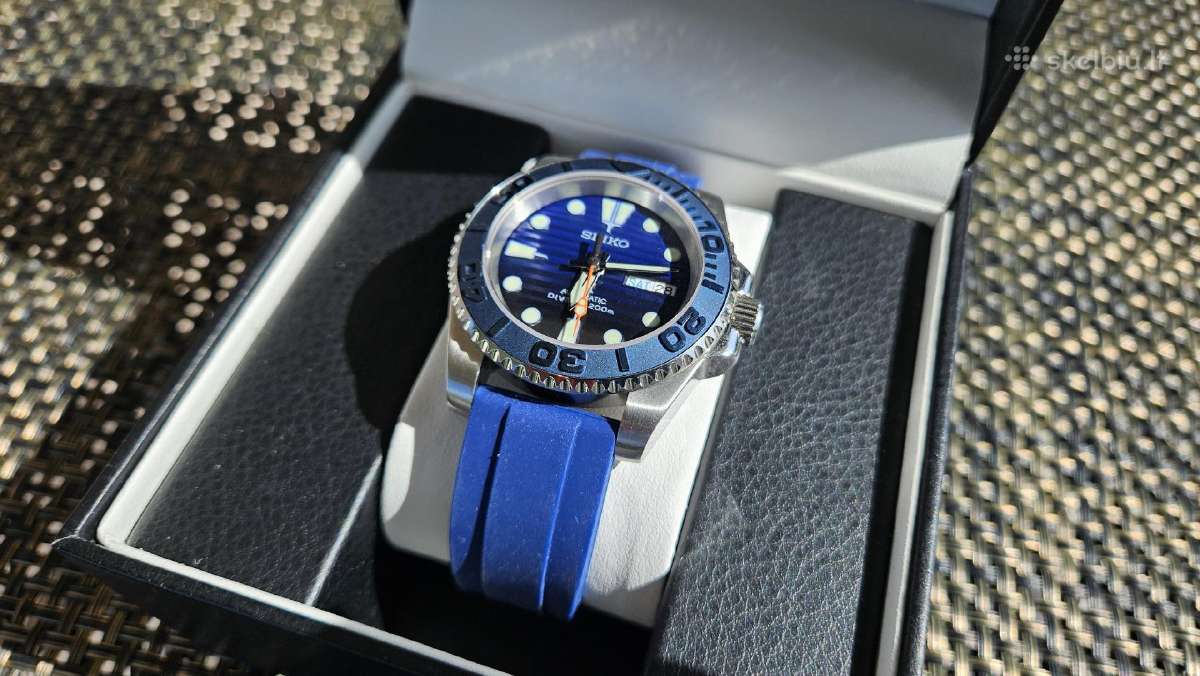 Nauji automatiniai laikrodžiai, 40mm (Seiko mod.) - nuotraukos Nr. 6