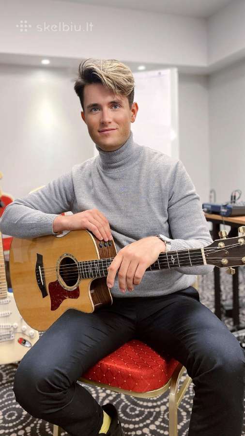 Gitaros pamokos Vilniuje/guitar classes in Vilnius - nuotraukos Nr. 2