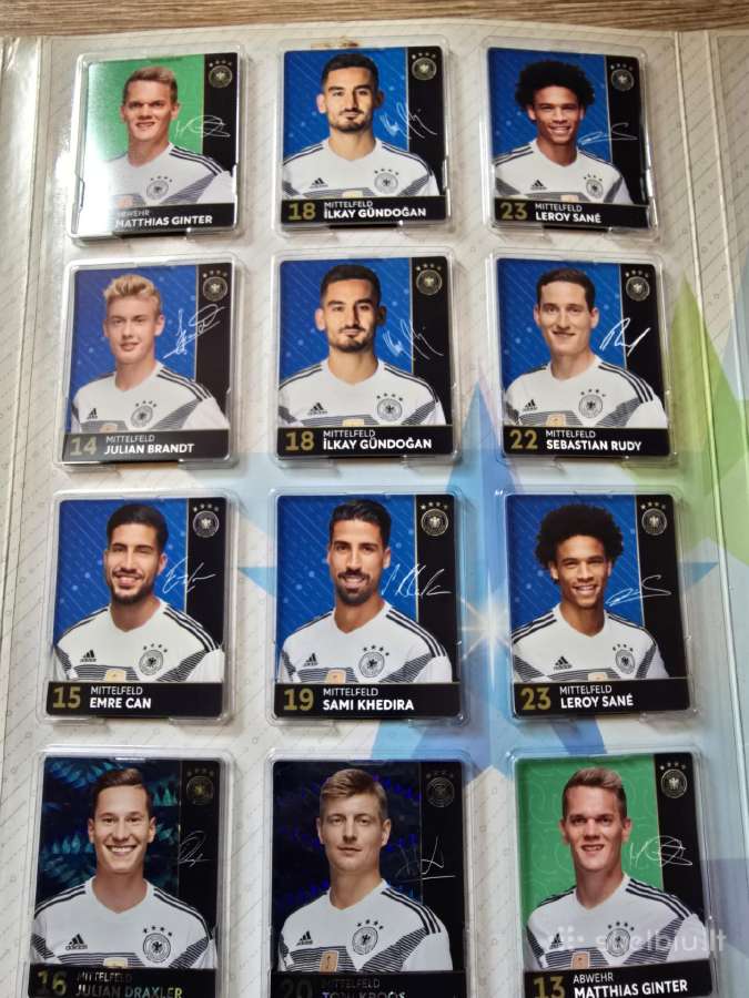 Futbolo kortelių kolekcija - nuotraukos Nr. 5