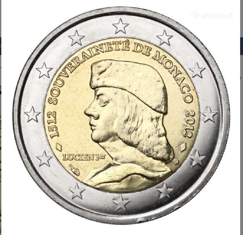 2€ proginės monetos Unc (2 dalis)