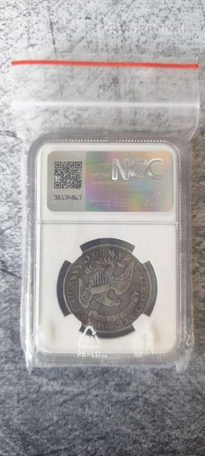 Usa 1828 50c Ngc Vf 20 - nuotraukos Nr. 4