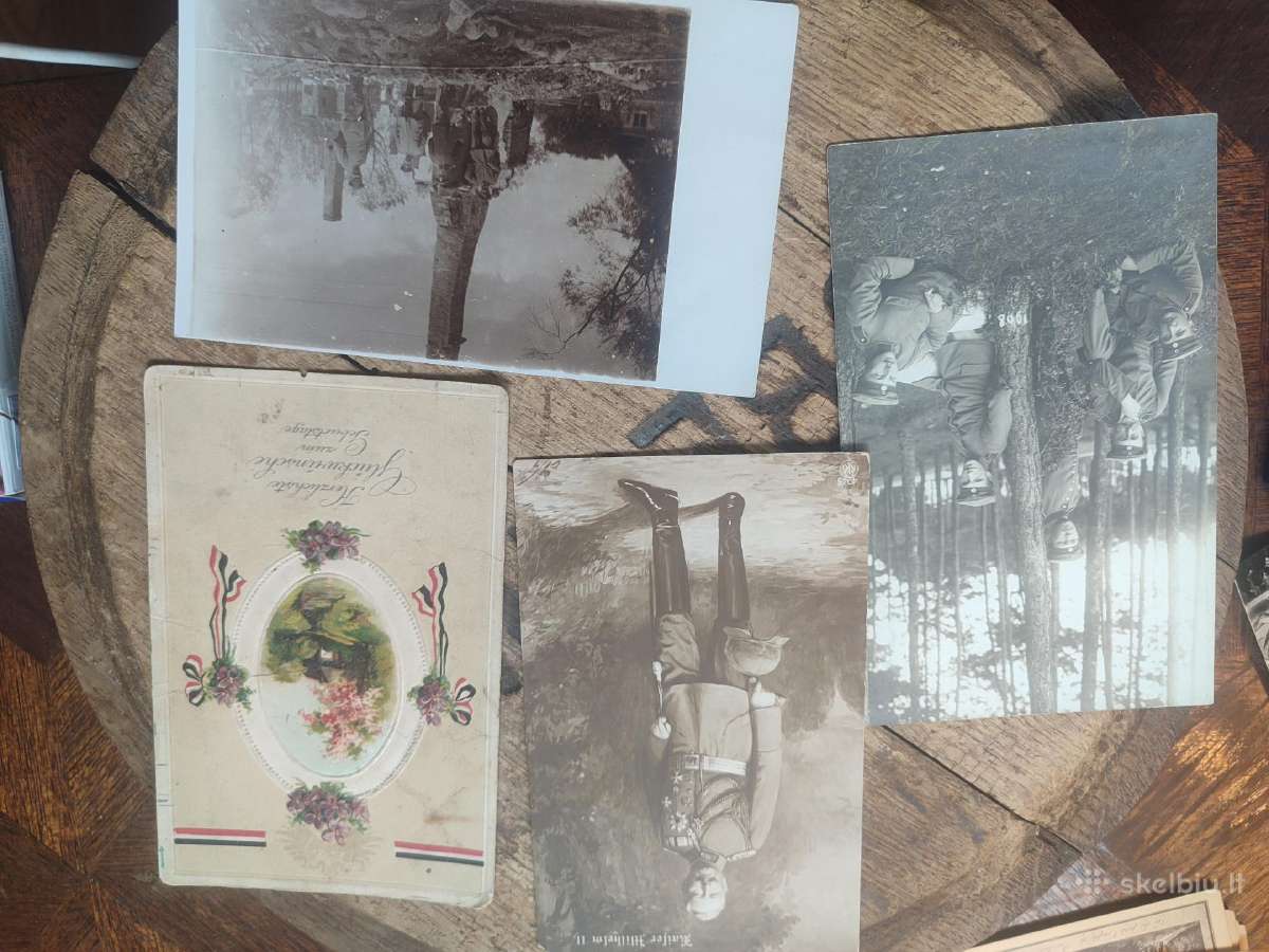 Senos fotografijos ir atvirutės