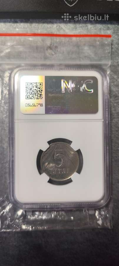 Ngc Ms 62 1991 Lithuania 5 Litai - nuotraukos Nr. 2