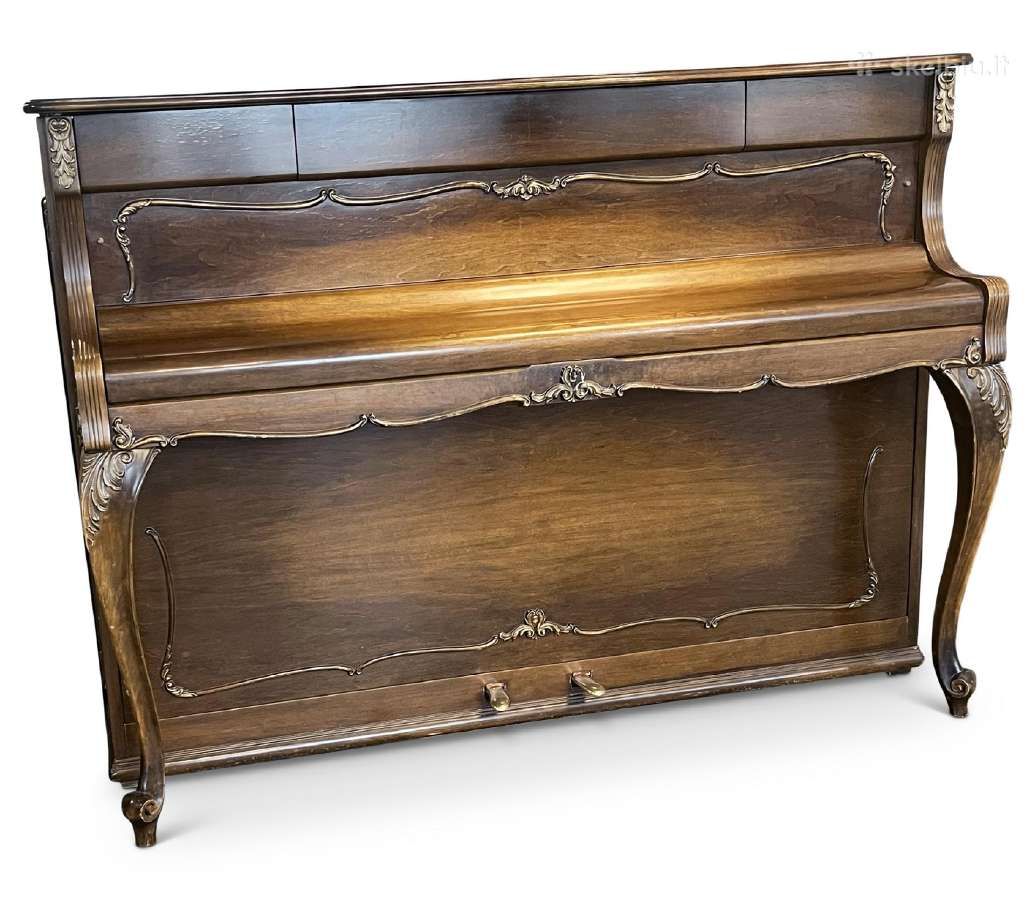 Vokiškas pianinas „Schimmel" 108 mod. rokoko - nuotraukos Nr. 14