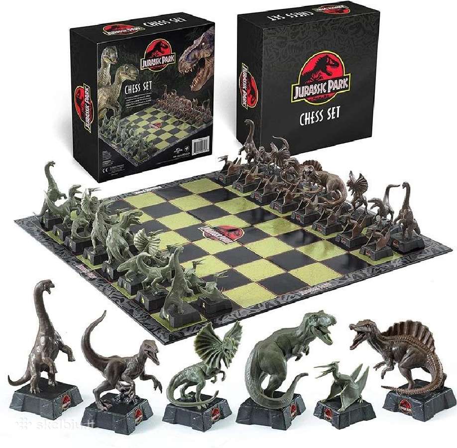 Jurassic Park šachmatų žaidimas
