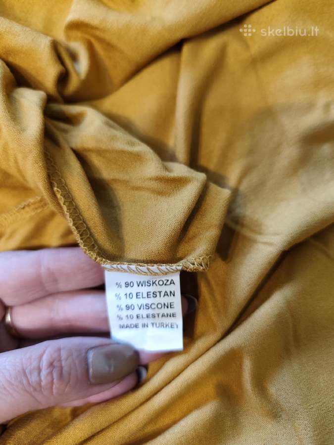 Didelio dydžio garstyčių spalvos tunika (gal 6/7xl - nuotraukos Nr. 5